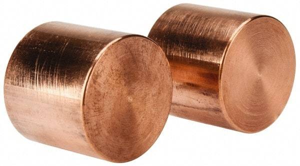 Garland - 1-1/4" Face Diam, Grade Medium, Hammer Tip/Face - Copper - Strong Tooling