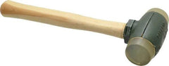 Garland - 2-3/4 Lb Head 1-3/4" Face Urethane Split Head Hammer - Wood Handle - Strong Tooling