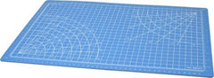 Excel - 18 x 12" Self Healing Cutting Mat - Blue, 3/32" Thick - Strong Tooling