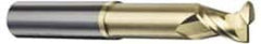 Accupro - 1" Diam 2 Flute Solid Carbide 0.03" Corner Radius End Mill - Strong Tooling