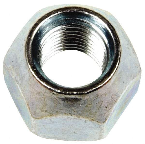 Dorman - 7/16-20 Zinc Finish Open Wheel Nut - 3/4" Hex, 9/16" OAL - Strong Tooling