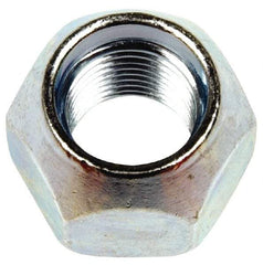 Dorman - 1/2-20 Zinc Finish Open Wheel Nut - 13/16" Hex, 5/8" OAL, 60° Seat Angle - Strong Tooling