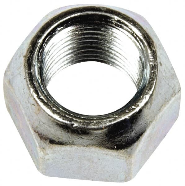 Dorman - 1/2-20 Zinc Finish Open Wheel Nut - 3/4" Hex, 9/16" OAL, 60° Seat Angle - Strong Tooling