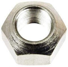 Dorman - 5/8-18 Zinc Finish Open Wheel Nut - 1" Hex, 21/32" OAL, 90° Seat Angle - Strong Tooling