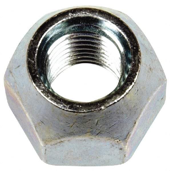 Dorman - M12-1.5 Zinc Finish Open Wheel Nut - 21mm Hex, 16mm OAL, 60° Seat Angle - Strong Tooling