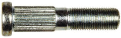 Dorman - 1/2-20 Serrated Bolt Wheel Stud - 0.56" Knurl, 2-3/8" OAL, 15/16" Shoulder Length - Strong Tooling