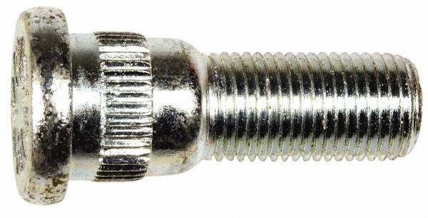 Dorman - 1/2-20 Serrated Bolt Wheel Stud - 0.673" Knurl, 1-19/32" OAL, 9/16" Shoulder Length - Strong Tooling