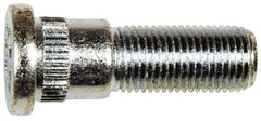 Dorman - 1/2-20 Serrated Bolt Wheel Stud - 5/8" Knurl, 1-5/8" OAL, 15/32" Shoulder Length - Strong Tooling