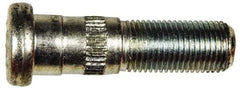 Dorman - 9/16-18 Serrated Bolt Wheel Stud - 5/8" Knurl, 2-1/8" OAL, 29/32" Shoulder Length - Strong Tooling