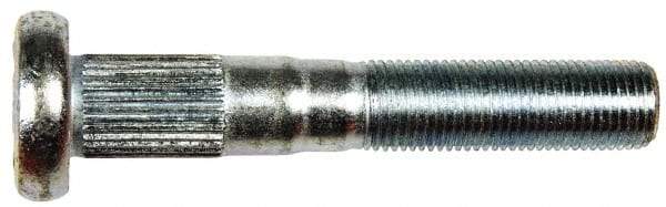 Dorman - 9/16-18 Serrated Bolt Wheel Stud - 0.621" Knurl, 3-17/32" OAL, 1-5/16" Shoulder Length - Strong Tooling