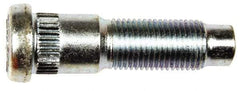 Dorman - 1/2-20 Serrated Bolt Wheel Stud - 0.589" Knurl, 1-15/16" OAL, 5/8" Shoulder Length - Strong Tooling