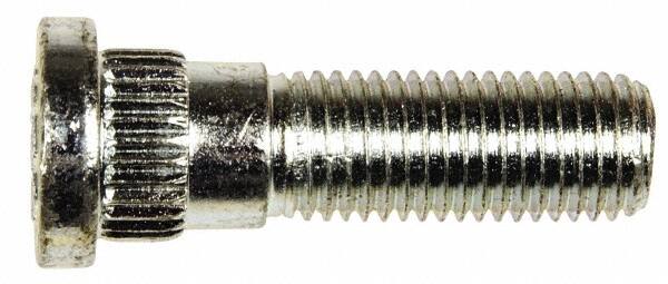 Dorman - M12-1.5 Serrated Bolt Wheel Stud - 14.94mm Knurl, 41mm OAL, 13.5mm Shoulder Length - Strong Tooling