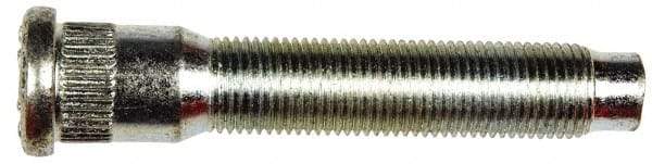 Dorman - 9/16-18 Serrated Bolt Wheel Stud - 0.677" Knurl, 3-9/32" OAL, 15/16" Shoulder Length - Strong Tooling