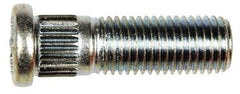 Dorman - M12-1.5 Serrated Bolt Wheel Stud - 12.5mm Knurl, 39.5mm OAL, 11.5mm Shoulder Length - Strong Tooling