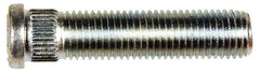 Dorman - M12-1.5 Serrated Bolt Wheel Stud - 12.8mm Knurl, 54mm OAL, 8mm Shoulder Length - Strong Tooling