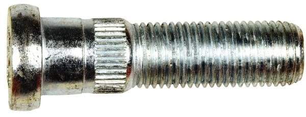 Dorman - M14-1.5 Serrated Bolt Wheel Stud - 16mm Knurl, 54.5mm OAL, 17.5mm Shoulder Length - Strong Tooling