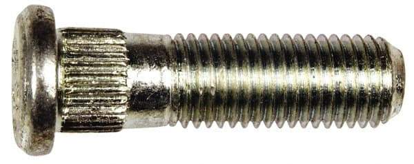 Dorman - M12-1.5 Serrated Bolt Wheel Stud - 13.08mm Knurl, 42mm OAL, 12.5mm Shoulder Length - Strong Tooling