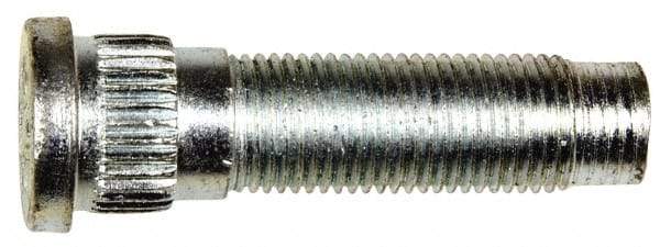 Dorman - 1/2-20 Serrated Bolt Wheel Stud - 0.615" Knurl, 1-31/32" OAL, 17/32" Shoulder Length - Strong Tooling