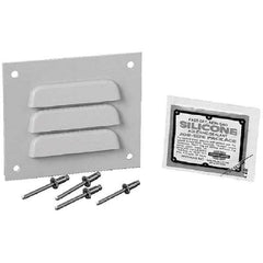 Wiegmann - Electrical Enclosure Accessories For Use With: Enclosures Accessory Type: Louver Plate Kit - Strong Tooling