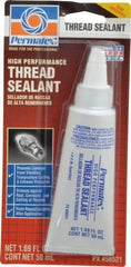 Permatex - 50 mL Tube, White, Paste High Strength Threadlocker - Series 565 - Strong Tooling