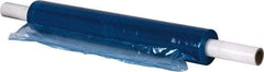 Stretch Associates - 20" x 1,000' 80 Gauge Blue Hand Held Stretch & Pallet Wrap with Extended Core - 80 Gauge, Blue - Strong Tooling