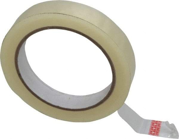 Nifty Products - 3/4" x 72 Yd Clear Acrylic Adhesive Packaging Tape - Polypropylene Film Backing, 2 mil Thick, Series T601 - Strong Tooling