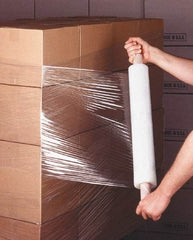 Nifty Products - 20" x 1,000' 70 Gauge Clear Stretch & Pallet Wrap - Strong Tooling