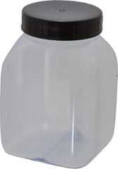 Dynalon Labware - 300 mL Wide-Mouth Bottle - PVC, Clear, 3.74" High x 1.65" Diam, 1.65" Cap - Strong Tooling