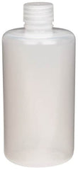 Dynalon Labware - 500 mL Narrow-Mouth Bottle - Polyethylene, Translucent, 6-1/2" High x 6-1/2" Diam, 3/4" Cap - Strong Tooling