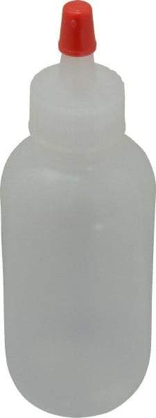 Dynalon Labware - 60 mL Dispensing Bottle - Polyethylene, Translucent, 4-1/4" High x 1-1/2" Diam, 3/4" Cap - Strong Tooling