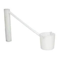 Dynalon Labware - 250 ml Polyethylene Short Dipper - 9" Long Handle - Strong Tooling