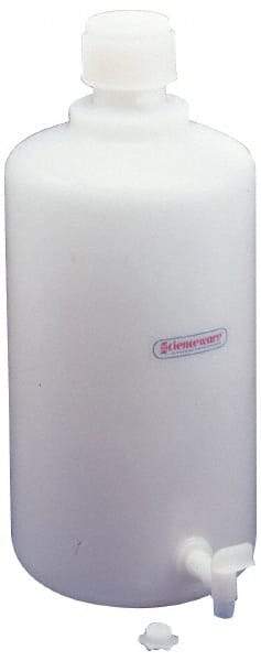 Bel-Art - 5 Gal Carboy - Polyethylene, White, 83mm Cap - Strong Tooling