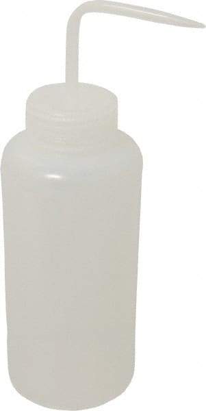 Bel-Art - 32 oz Wide-Mouth Bottle - Polyethylene, Translucent, 53mm Cap - Strong Tooling