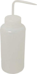 Bel-Art - 32 oz Wide-Mouth Bottle - Polyethylene, Translucent, 53mm Cap - Strong Tooling