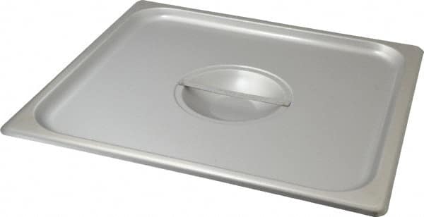 VOLLRATH - 13.9" Long x 12.9" Wide, Rectangular Stainless Steel Lid - Use with Food Pan - Strong Tooling