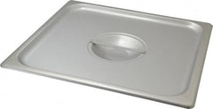 VOLLRATH - 13.9" Long x 12.9" Wide, Rectangular Stainless Steel Lid - Use with Food Pan - Strong Tooling