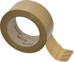 3M - 2" x 110 Yd Natural (Color) Rubber Adhesive Sealing Tape - Polypropylene Film Backing, 1.9 mil Thick, 44 Lb Tensile Strength, Series 371 - Strong Tooling