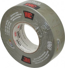 3M - 2" x 55m Green Duct Tape - 10.7 mil, Rubber Adhesive, Polyethylene Film Backing, 32 Lb/ln Tensile Strength, 200°F Max, Series 6969 - Strong Tooling