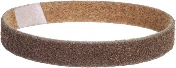 Norton - 1" Wide x 21" OAL, Aluminum Oxide Abrasive Belt - Aluminum Oxide, Coarse, Nonwoven, Cloth Backing - Strong Tooling