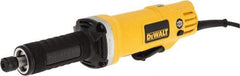 DeWALT - 1/4 Inch Collet, 25,000 RPM, Inline, Electric Die Grinder - 120 Volt, 0.4425 Hp, 4.2 Amp, 6.5 Ft. Long Cord - Strong Tooling