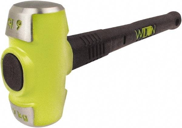 Wilton - 6 Lb Head, 16" Long Sledge Hammer - Steel Head, Steel Handle with Grip - Strong Tooling