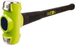 Wilton - 8 Lb Head, 24" Long Sledge Hammer - Steel Head, Steel Handle with Grip - Strong Tooling