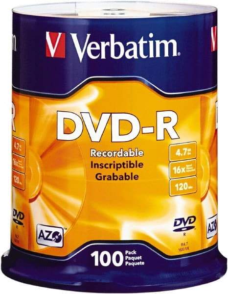 Verbatim - DVD-R Discs - Strong Tooling