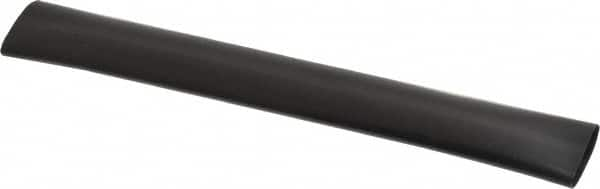 Made in USA - 6" Long, 2:1, PVC Heat Shrink Electrical Tubing - Black - Strong Tooling