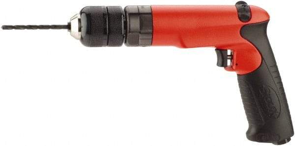 Sioux Tools - 3/8" Reversible Keyless Chuck - Pistol Grip Handle, 2,000 RPM, 30 CFM, 1 hp, 90 psi - Strong Tooling