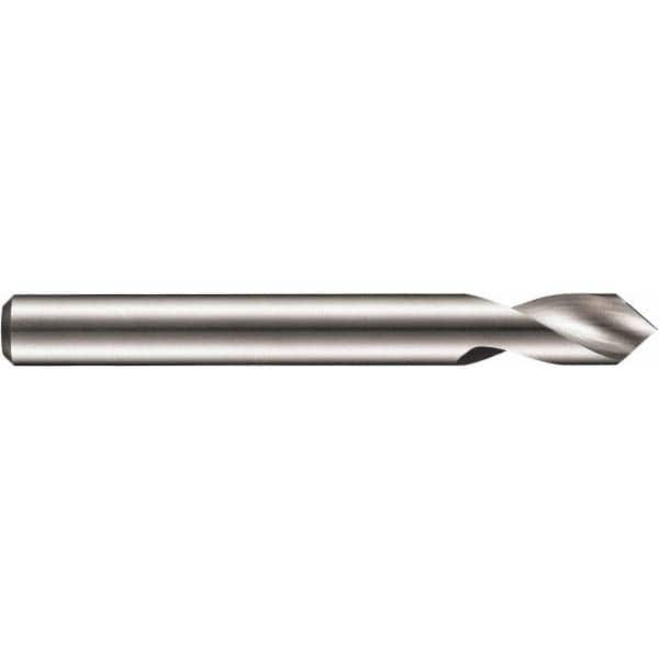 DORMER - 6mm Body Diam, 90°, 66mm OAL, Solid Carbide Spotting Drill - Strong Tooling