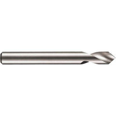 DORMER - 6mm Body Diam, 90°, 66mm OAL, Solid Carbide Spotting Drill - Strong Tooling