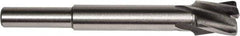 Union Butterfield - 1/4" Diam, 1/4" Shank, Diam, 4 Flutes, Straight Shank, Interchangeable Pilot Counterbore - 2-3/8" OAL, 1/2" Flute Length, Bright Finish, High Speed Steel, Aircraft Style - Strong Tooling