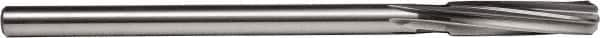 Union Butterfield - 25/64" High Speed Steel 6 Flute Chucking Reamer - Spiral Flute, 0.31" Straight Shank, 1-3/4" Flute Length, 7" OAL - Strong Tooling