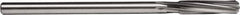 Union Butterfield - 5/8" High Speed Steel 8 Flute Chucking Reamer - Spiral Flute, 9/16" Straight Shank, 2-1/4" Flute Length, 9" OAL - Strong Tooling